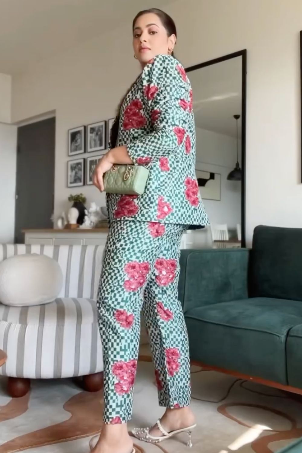 Aayushi Bangur In Our Sage Pant Suit - Auruhfy India