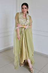 Heena Somani In Our Shadab Dhoti Set