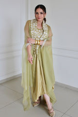 Heena Somani In Our Shadab Dhoti Set