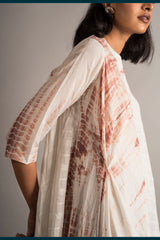 Asymmetric Half n Half Tunic Set - Auruhfy India