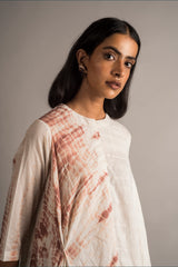 Asymmetric Half n Half Tunic Set - Auruhfy India
