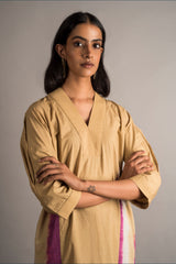 Mellow Yellow Tunic Set - Auruhfy India