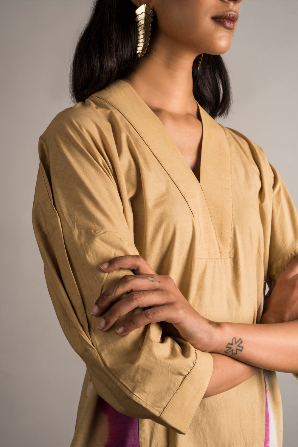 Mellow Yellow Tunic Set - Auruhfy India