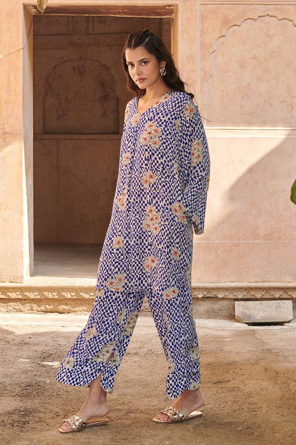 Pooja Katyal In Our Viola Co-ord Set - Auruhfy India