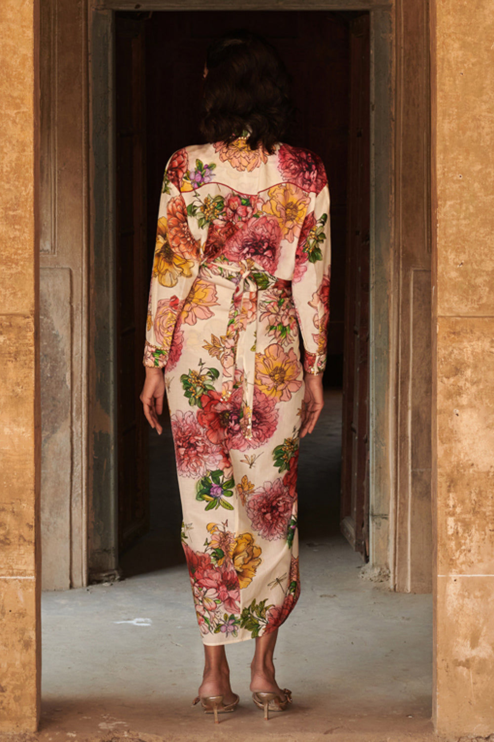 Rosette Co-ord Set - Auruhfy India