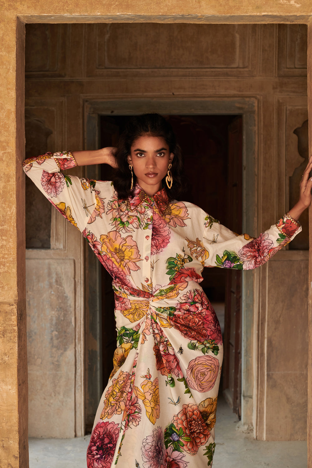 Rosette Co-ord Set - Auruhfy India