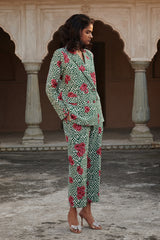 Priyanka Yadav In Our Sage Pant Suit