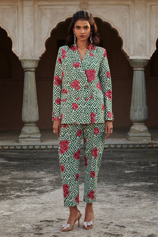 Priyanka Yadav In Our Sage Pant Suit - Auruhfy India