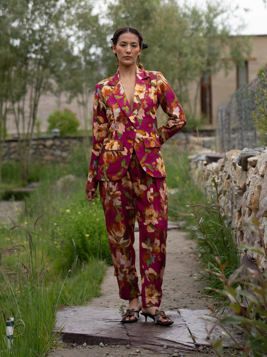 Bloom Pantsuit - Auruhfy India
