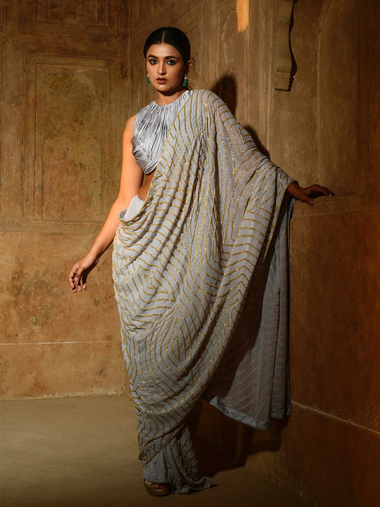 Saanjh Saree - Auruhfy India
