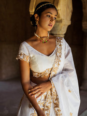 Shwet Sharara Set