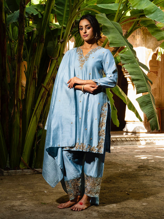 Zaheen Suit Set - Auruhfy India
