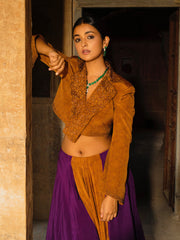 Zainab Asymmetric Skirt Set - Auruhfy India