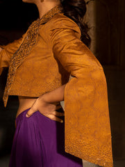 Zainab Asymmetric Skirt Set - Auruhfy India