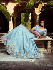Zaroon Lehenga Set - Auruhfy India