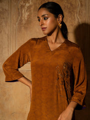 Zeenat Asymmetric Kurta Set