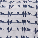 Whispering Blue Birds Bean Bag (Cover) - Auruhfy India