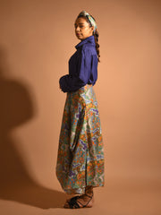Berry Blue Shirt - Auruhfy India