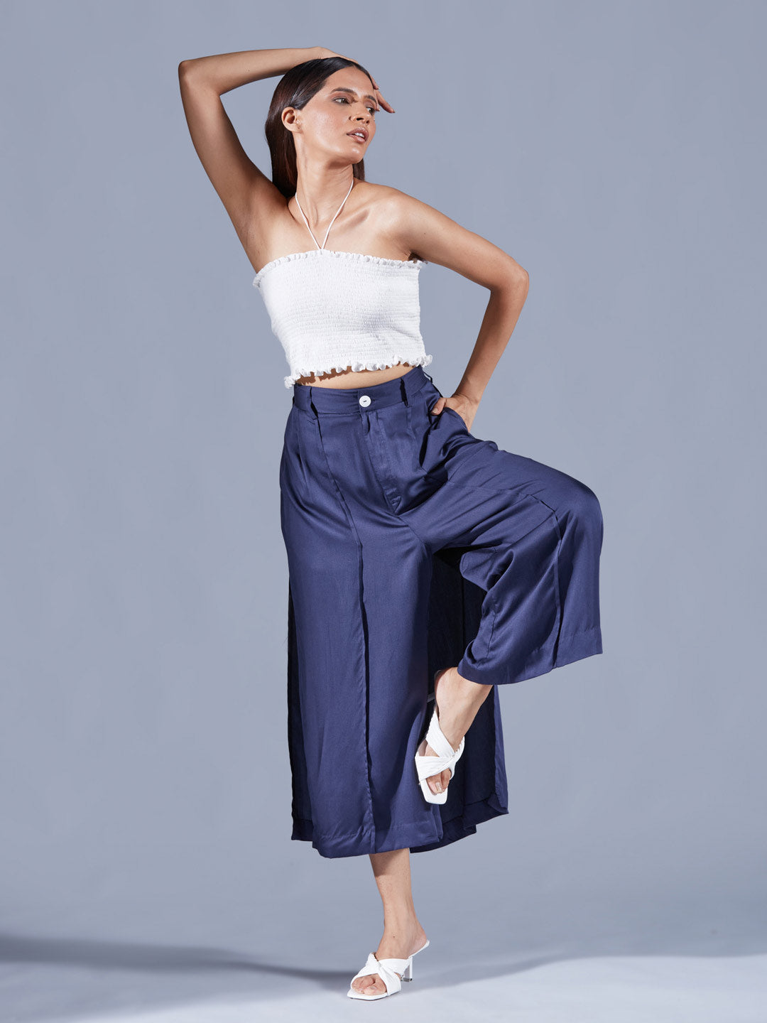 Blaze Culotte Pants - Auruhfy India