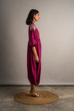 Cowl Midi Dress - Auruhfy India