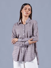 Durum Lava Gray Shirt - Auruhfy India