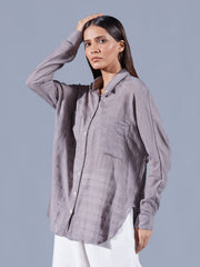Durum Lava Gray Shirt - Auruhfy India