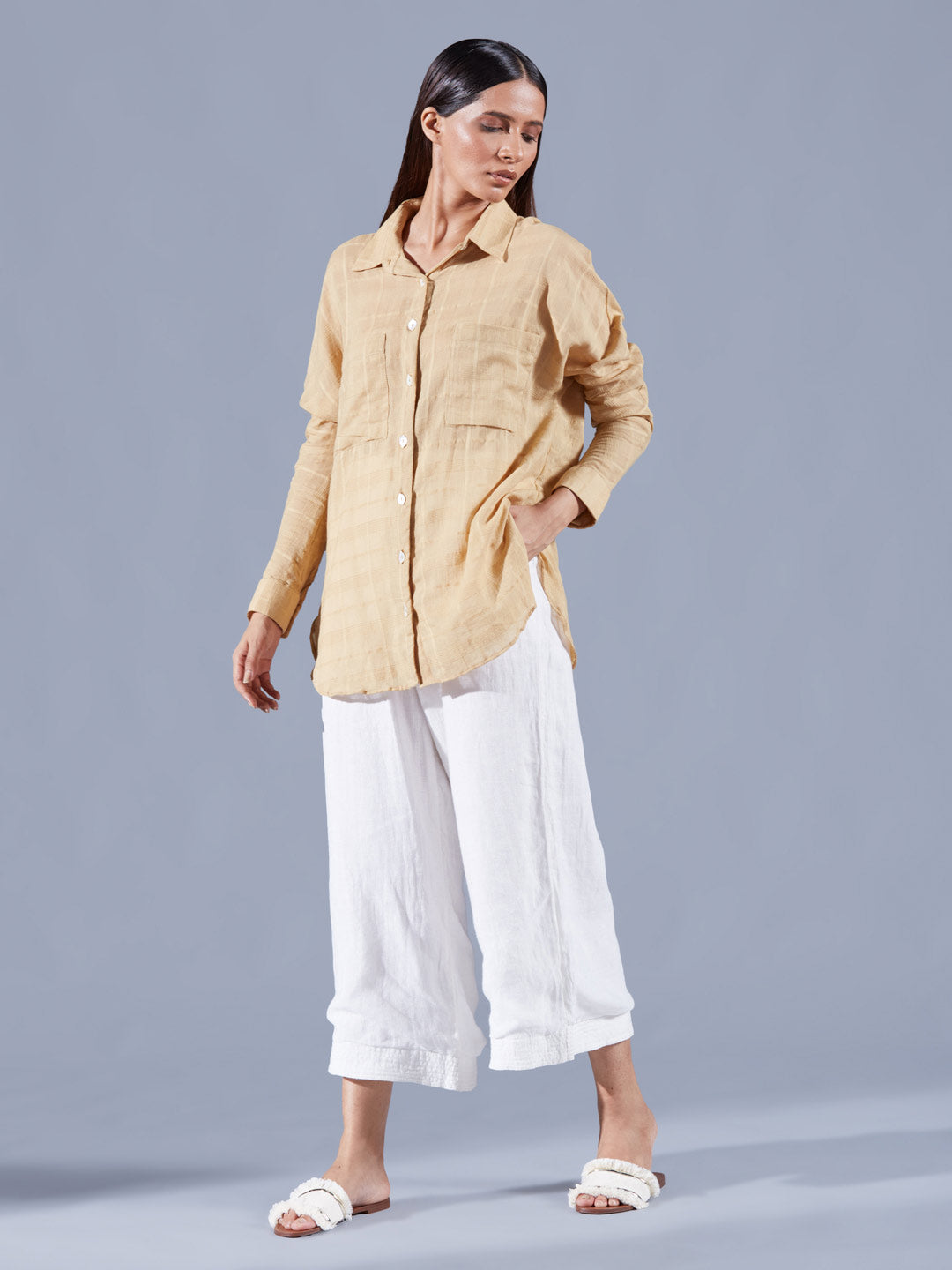 Durum Mellow Yellow Shirt - Auruhfy India