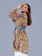 Eirene Cowl Tunic - Auruhfy India