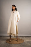 Ecru Layered Dress - Auruhfy India