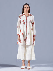 Neoma Curved Hem Shirt - Auruhfy India