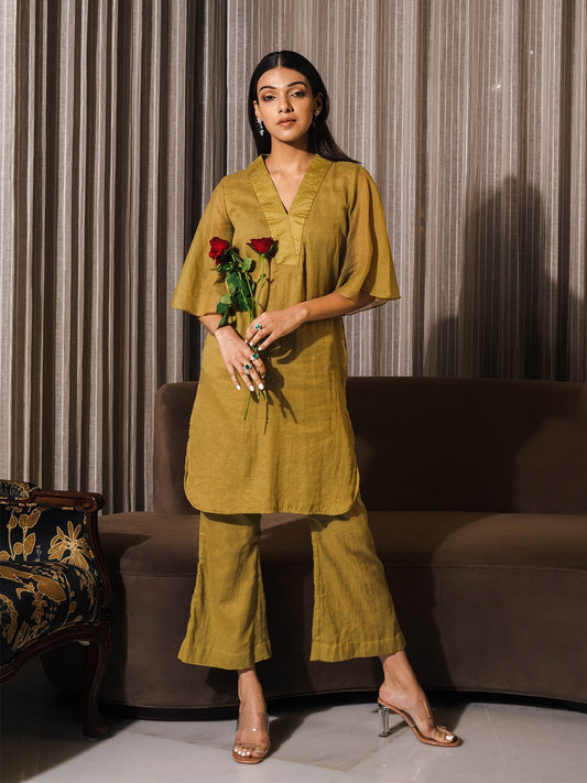 Pear Green Co-ord Set - Auruhfy India