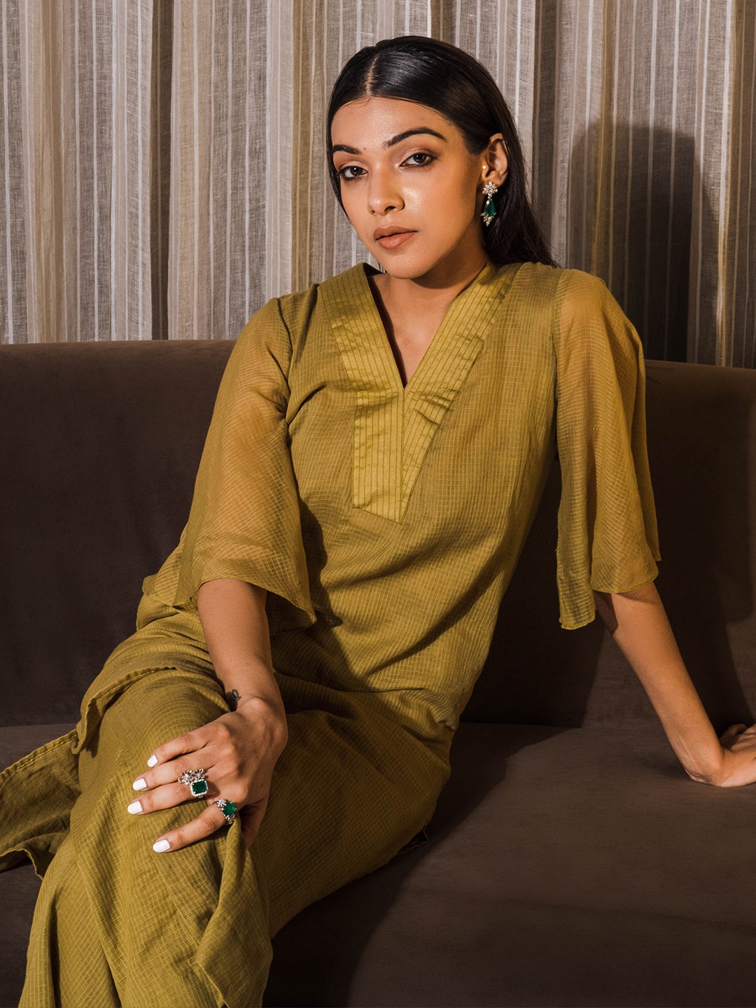 Pear Green Co-ord Set - Auruhfy India