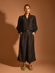 Raven Layered Culottes - Auruhfy India