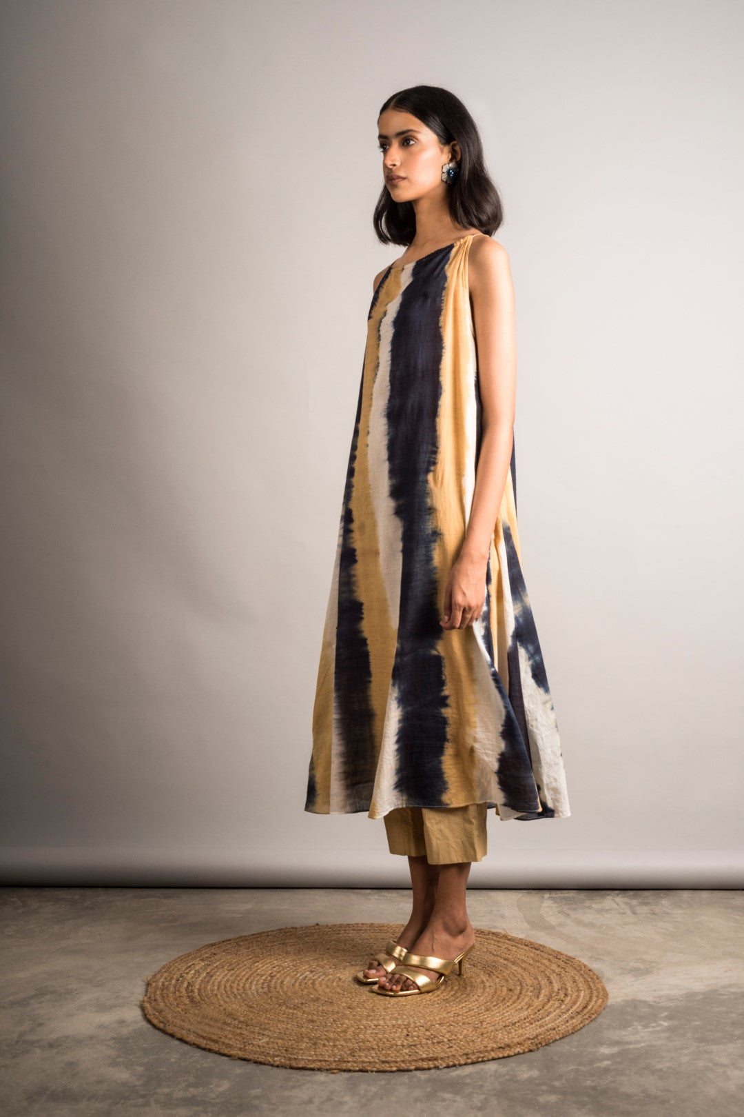 Striped Tie-Dye Set - Auruhfy India