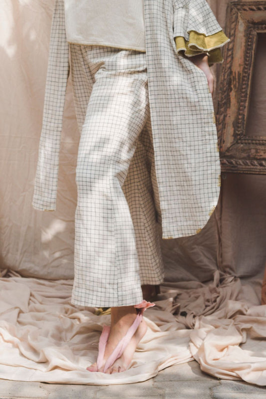 Chequered Pants