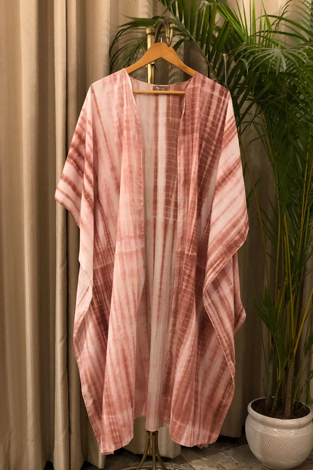 Blush Tie Dye Overlay - Auruhfy India