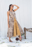 Ambar Panelled Midi Dress - Auruhfy India