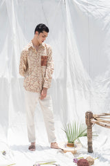 Mitti Contrast Pocket Men Shirt - Auruhfy India
