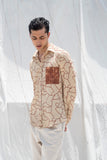 Mitti Contrast Pocket Men Shirt - Auruhfy India
