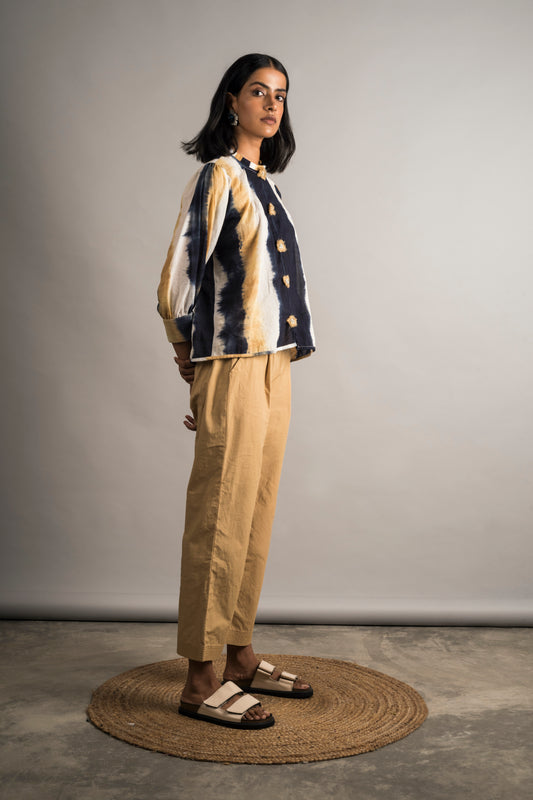 Mellow Yellow Poplin Pants - Auruhfy India