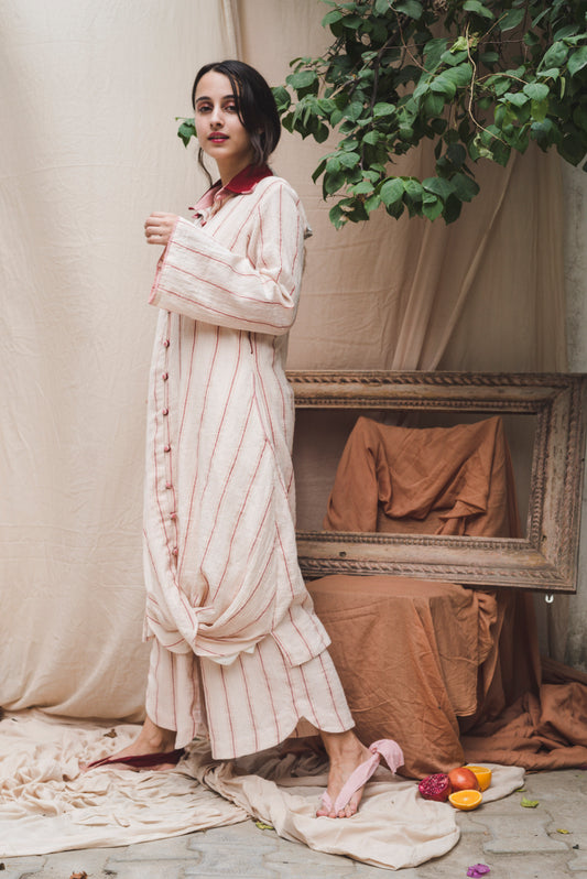 Kala Cotton Shirt Tunic - Auruhfy India