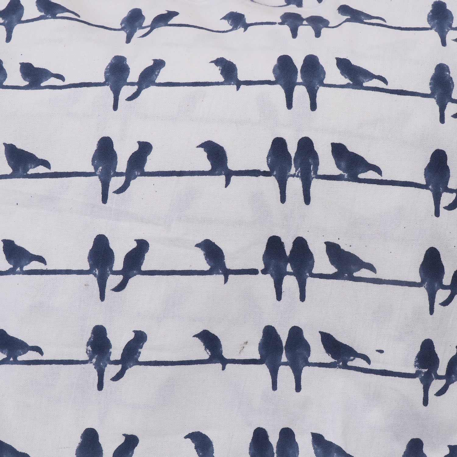 Whispering Blue Birds Bean Bag (Cover) - Auruhfy India