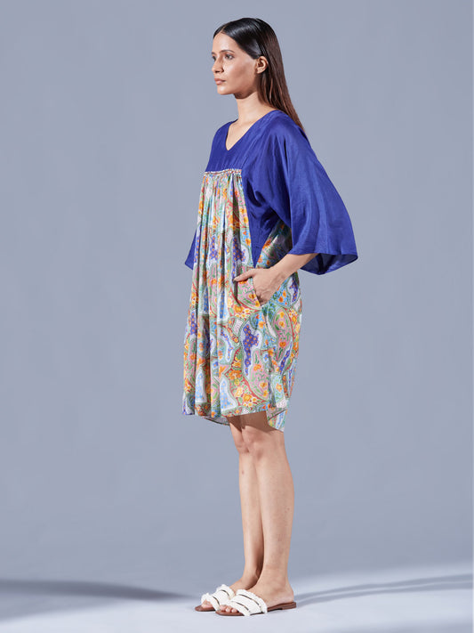 Antheia Dual Tone Dress - Auruhfy India