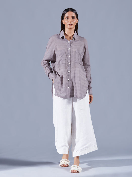 Durum Lava Gray Shirt - Auruhfy India