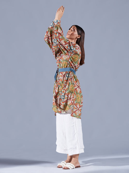 Eirene Cowl Tunic - Auruhfy India