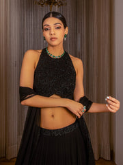 Embellished Lehenga Skirt Set