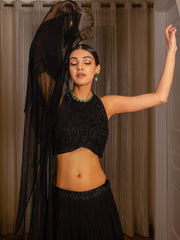 Embellished Lehenga Skirt Set