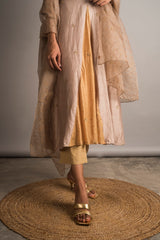 Embellished Panel Tunic Set - Auruhfy India