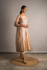 Embellished Panel Tunic Set - Auruhfy India