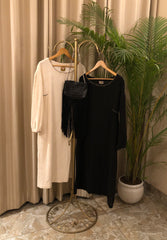 Shwet Dress (Off-white) - Auruhfy India